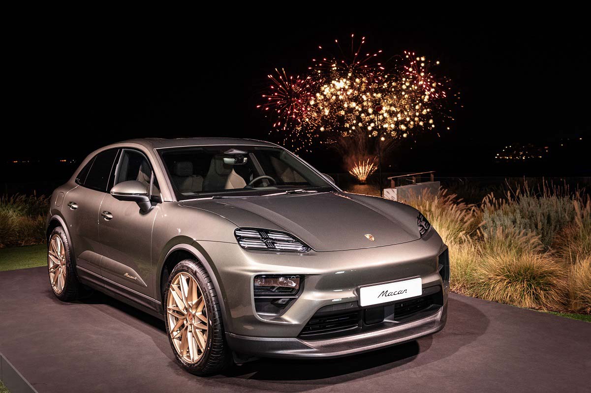 Η νέα ηλεκτρική Porsche Macan