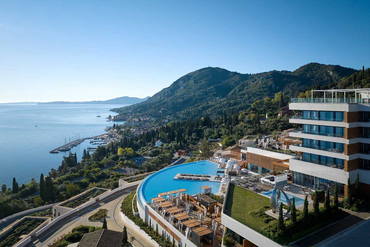 Angsana Corfu aerial 